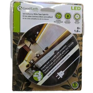 Good Earth Lighting Plug-in LED Self-Adhesive Tape Light Kit 930 Lumens (E4)